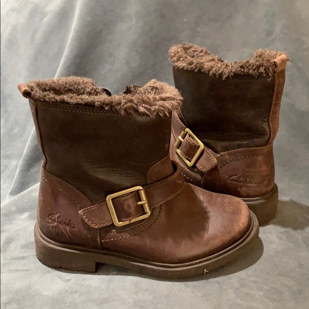 Toddler Clarks Leather Boots